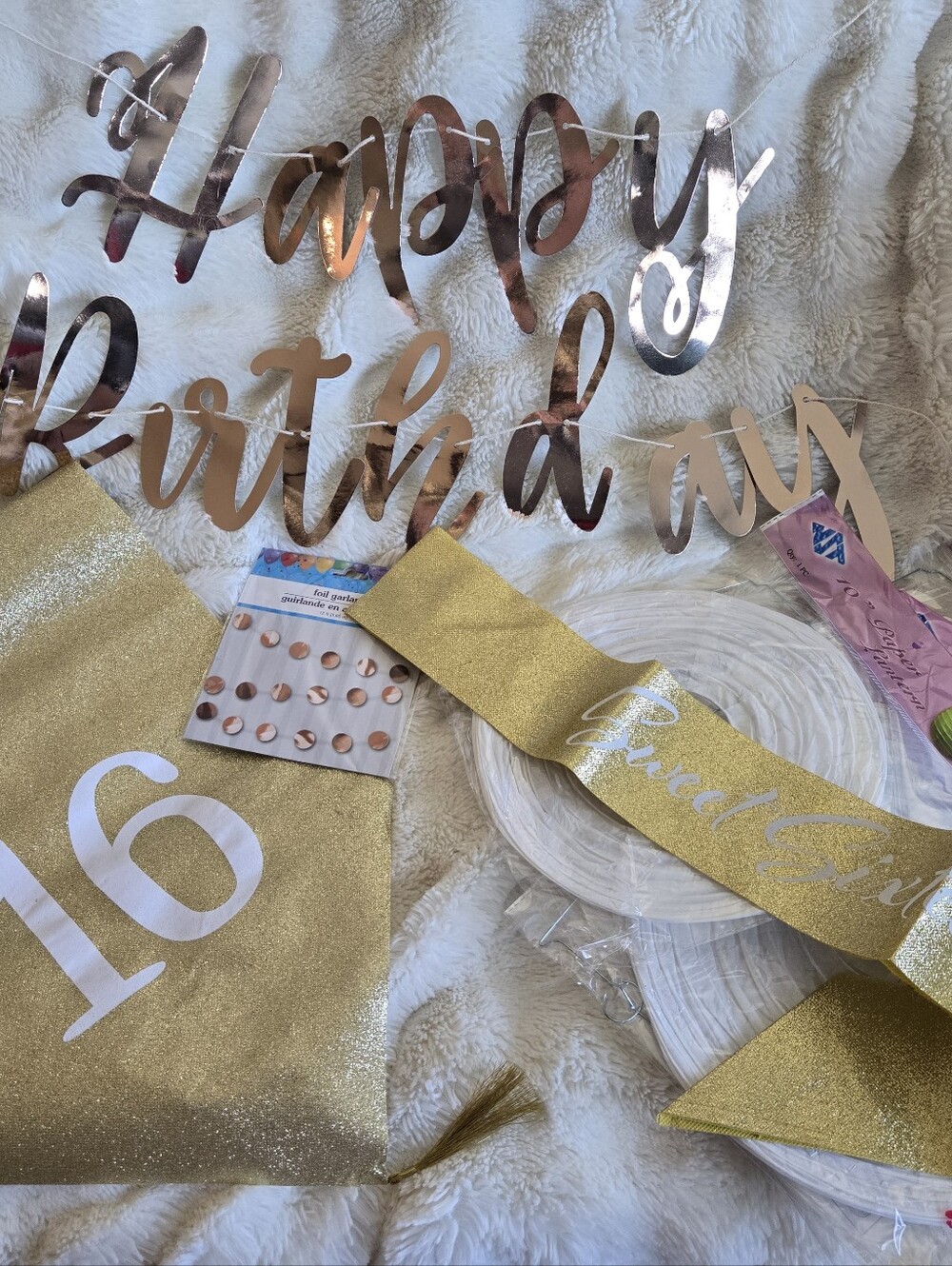 Sweet 16 Birthday Decorations
